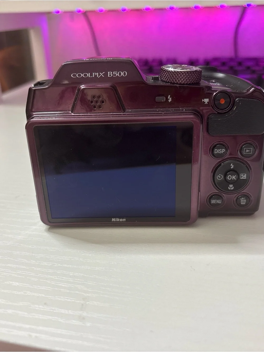 Nikon Black Digital Camera with 40x NIKKOR Zoom